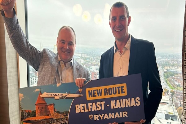 Ryanair Expands Belfast Winter Flight Capacity