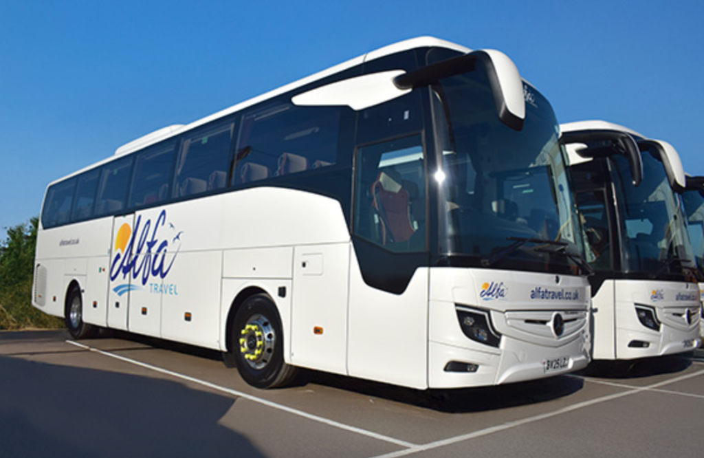 Alfa Travel Unveils 10 New Mercedes-Benz Coaches to Enhance UK Holiday Travel