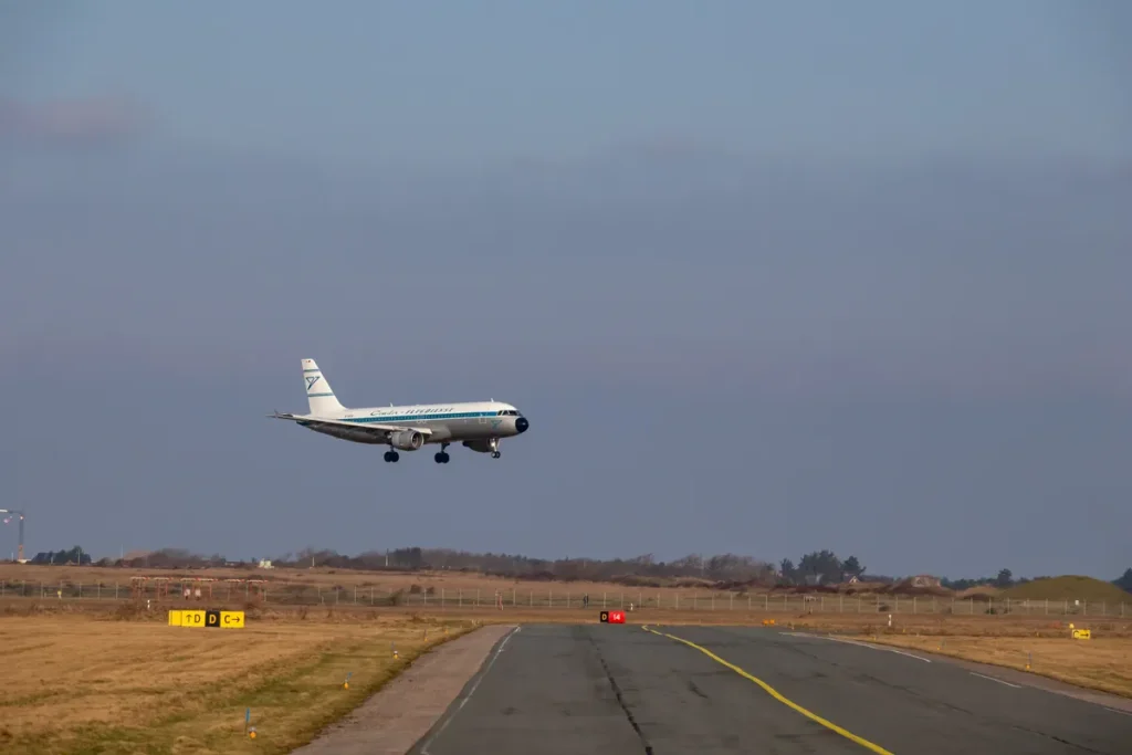 DJT airport inaugural flight lands with Eric Trump aboard as code-change clock ticks DJT airport inaugural flight